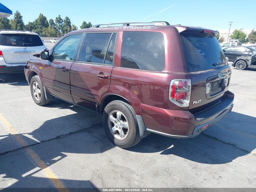 HONDA PILOT 2008 VIN 5FNYF28738B013921