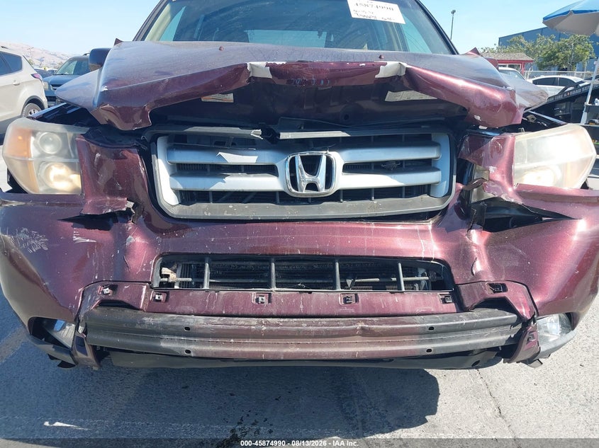 HONDA PILOT 2008 VIN 5FNYF28738B013921