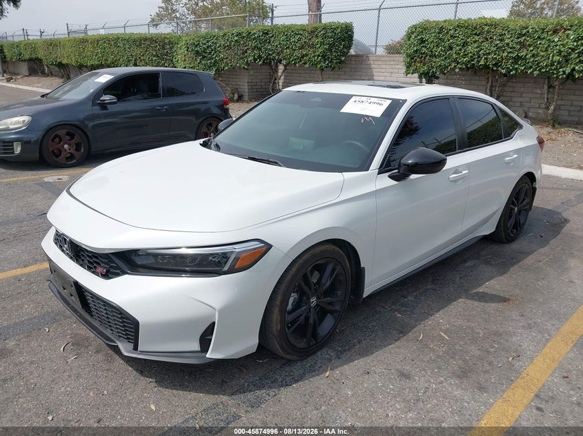 2025 Honda Civic, Right Front, IAAI, VIN 2HGFE1E57SH471407 — photo 2
