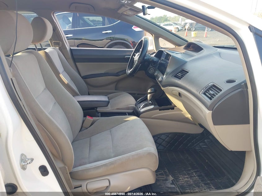 2011 HONDA CIVIC SEDAN 1.8L I-4 VVT, 140HP
