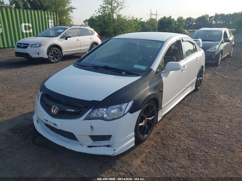 2011 HONDA CIVIC SEDAN 1.8L I-4 VVT, 140HP
