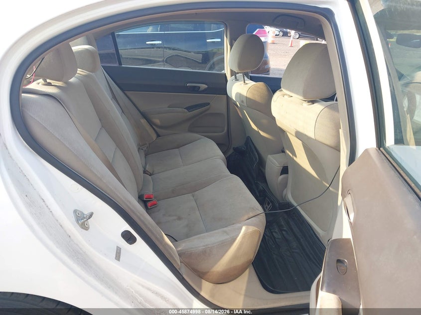 2011 HONDA CIVIC SEDAN 1.8L I-4 VVT, 140HP