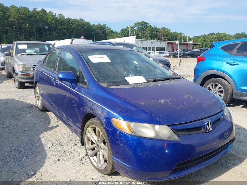 2008 Honda Civic Si/si Mugen VIN 2HGFA55548H703053