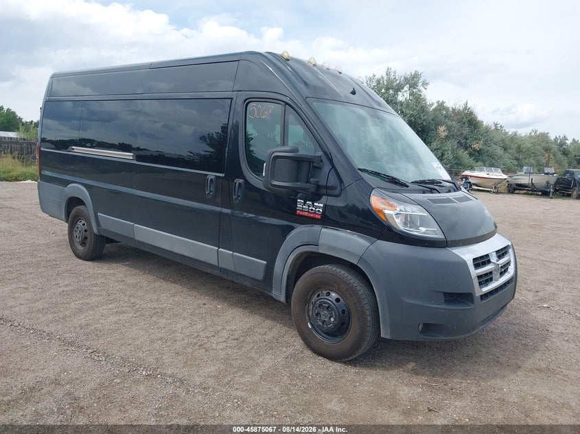 Vin: 3c6urvug7ge126862, lot: 46374063, ram promaster 3500 window van high  roof 2016 img_1