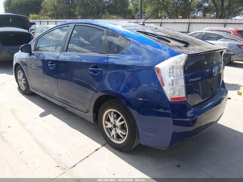 2011 TOYOTA PRIUS HATCHBACK 1.8L I-4 DOHC, VVT, 98HP