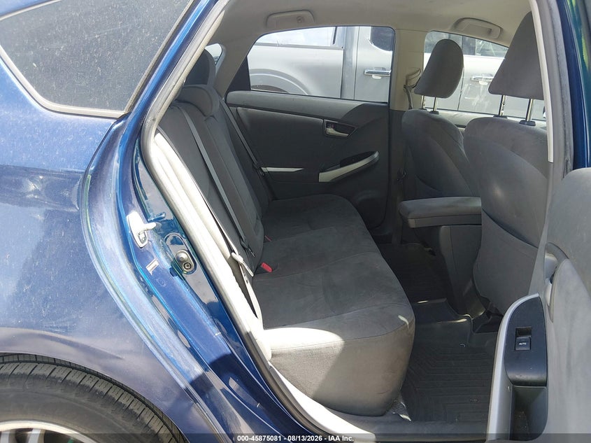 2011 TOYOTA PRIUS HATCHBACK 1.8L I-4 DOHC, VVT, 98HP