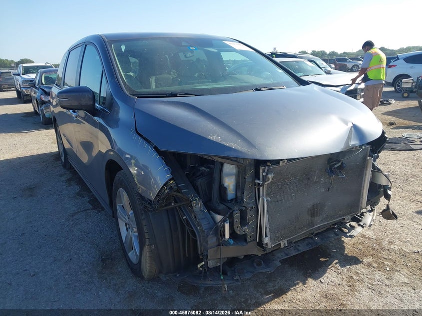 Vin: 5fnrl6h79lb023978, lot: 46374078, honda odyssey ex-l/ex-l w/navi   res 20201