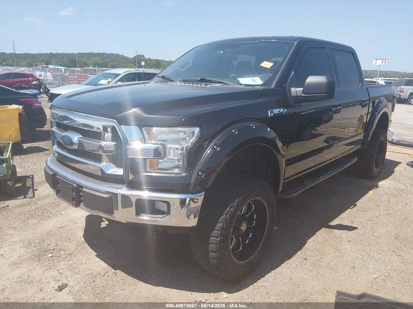 2015 Ford F-150, Right Front, IAAI, VIN 1FTEW1EF8FFB13840 — photo 2