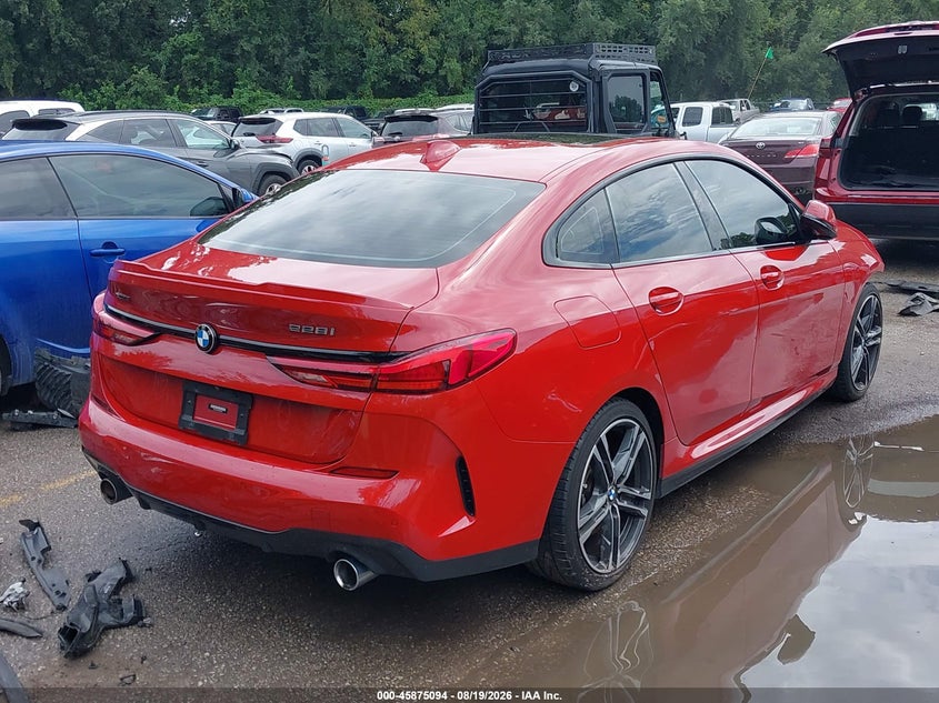 BMW 228I GRAN COUPE 2021 VIN WBA73AK03M7H35447
