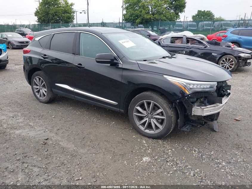 Vin: 5j8tc2h55kl031988, lot: 46374091, acura rdx technology package 20191