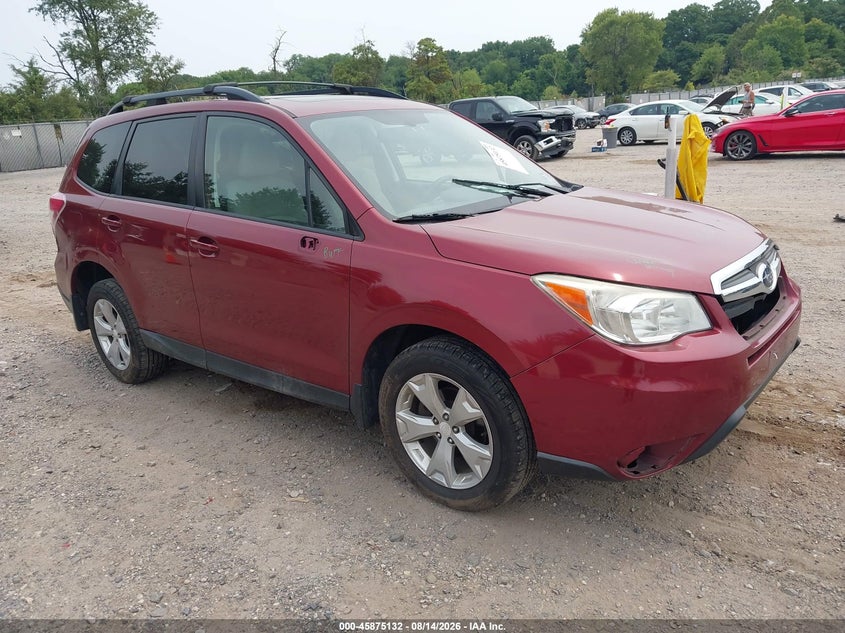 2015 SUBARU FORESTER auction photo 1