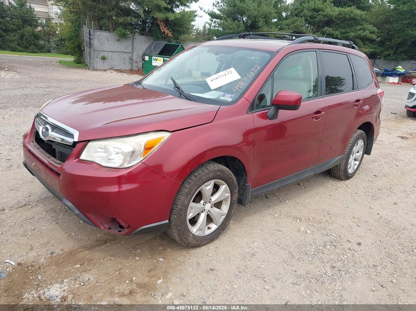 2015 SUBARU FORESTER auction photo 2