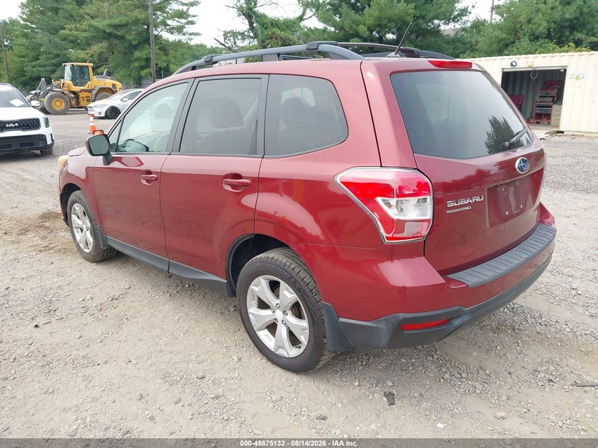 2015 SUBARU FORESTER auction photo 3