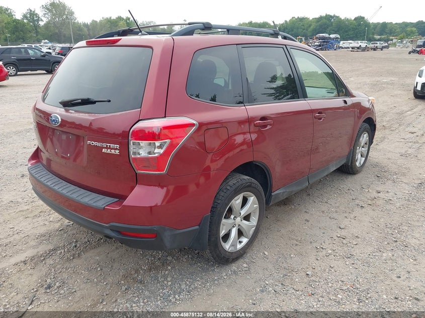 2015 SUBARU FORESTER auction photo 4