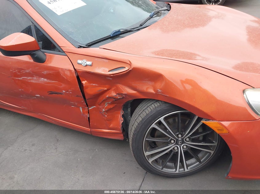 2015 SCION FR-S COUPE 2.0L H-4 DI, DOHC, VVT, 200HP