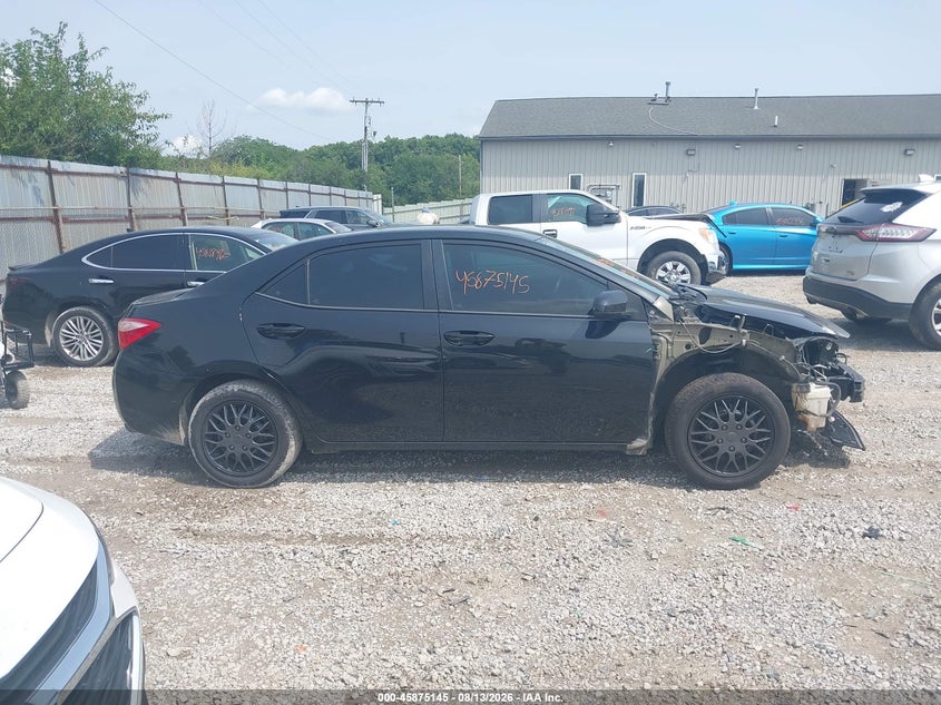 2018 TOYOTA COROLLA SEDAN 1.8L I-4 DOHC, VVT, 132HP