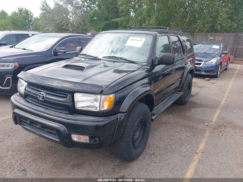 2002 Toyota 4Runner, Обычный износ, IAAI, VIN JT3GN86R520232511 — фото 2