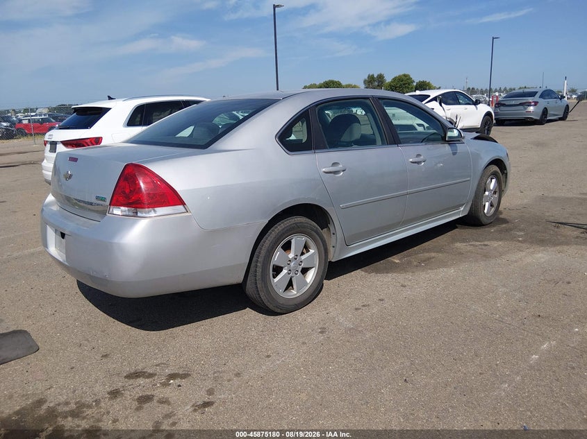 2011 CHEVROLET IMPALA SEDAN 3.5L V-6 VVT, 211HP