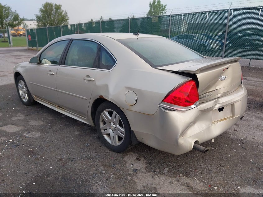 Vin: 2g1wb5e35c1117773, lot: 46374189, chevrolet impala lt 20123