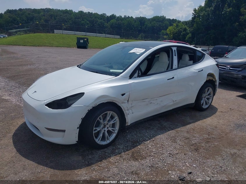 Vin: 7saygdee6ra270598, lot: 46374203, tesla model y long range dual motor all-wheel drive 20242