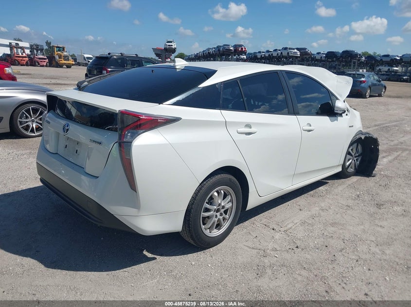 TOYOTA PRIUS 2016 VIN JTDKARFU5G3026719