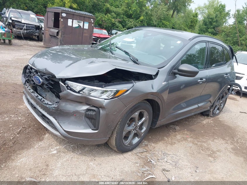 2023 Ford Escape, Left Rear, IAAI, VIN 1FMCU0MN8PUB45664 — photo 2