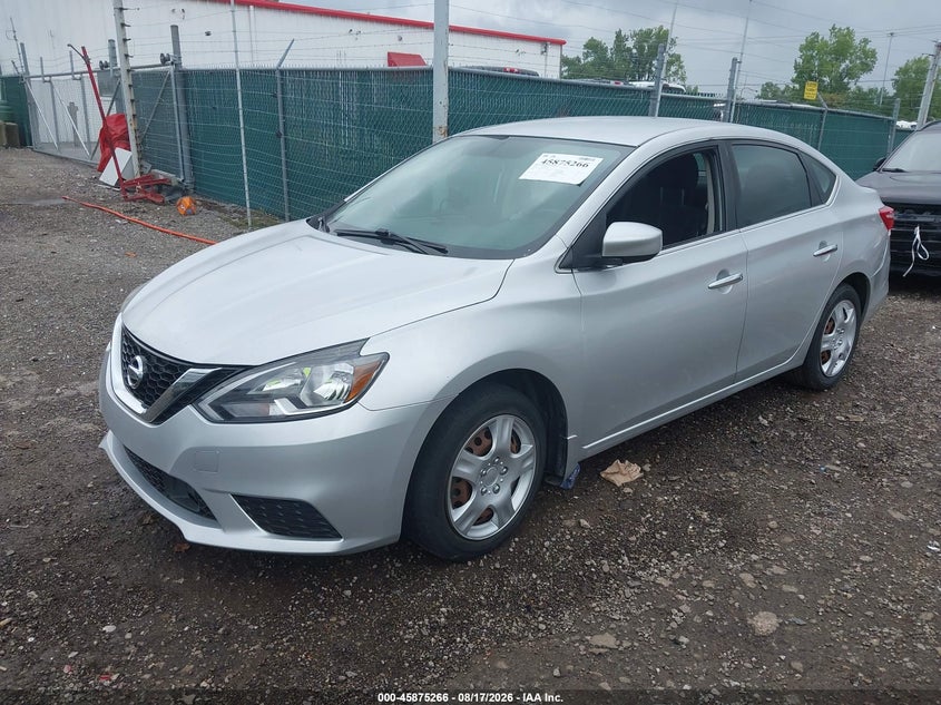 2018 Nissan Sentra S, Right Side, IAAI, VIN 3N1AB7AP0JY306662 — photo 2