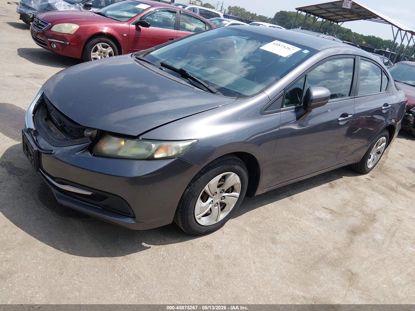 2014 HONDA CIVIC SEDAN 1.8L I-4 VVT, 143HP