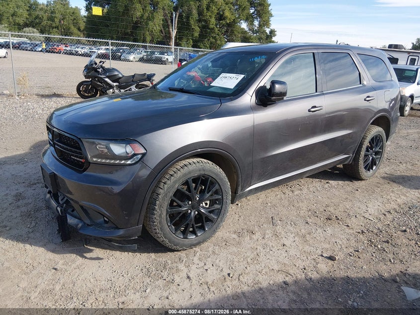 Vin: 1c4rdjdg7fc745876, lot: 46374270, dodge durango limited 20152