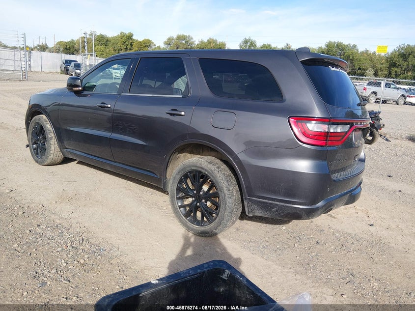 Vin: 1c4rdjdg7fc745876, lot: 46374270, dodge durango limited 20153