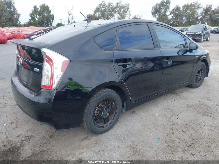 2012 TOYOTA PRIUS HATCHBACK 1.8L I-4 DOHC, VVT, 98HP