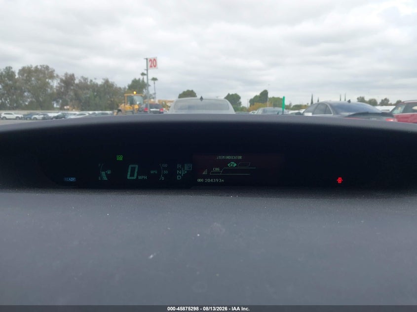 2012 TOYOTA PRIUS HATCHBACK 1.8L I-4 DOHC, VVT, 98HP