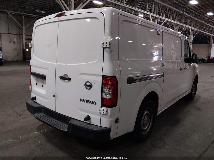 Vin: 1n6bf0km6kn804751, lot: 46374324, nissan nv cargo nv1500 s v6 20194
