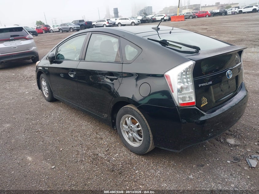 TOYOTA PRIUS 2010 VIN JTDKN3DU5A0199007