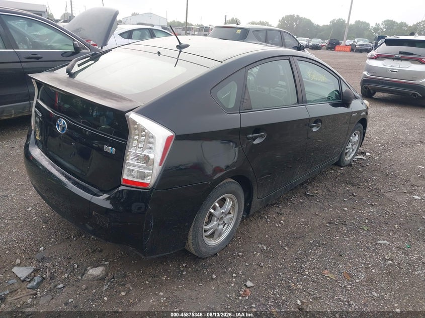 TOYOTA PRIUS 2010 VIN JTDKN3DU5A0199007