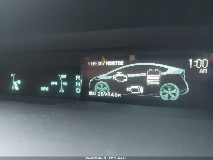 TOYOTA PRIUS 2010 VIN JTDKN3DU5A0199007
