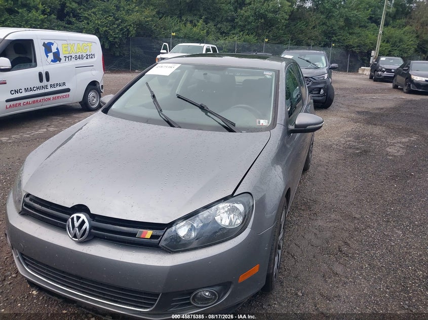 VOLKSWAGEN GOLF 2011 VIN WVWMM7AJ4BW043553