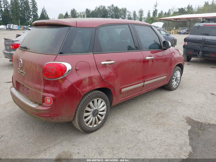 2014 FIAT 500L auction photo 4