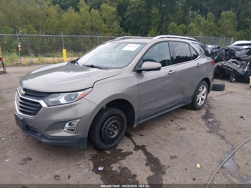 2018 Chevrolet Equinox, Right Side, IAAI, VIN 3GNAXKEX8JS596171 — photo 2