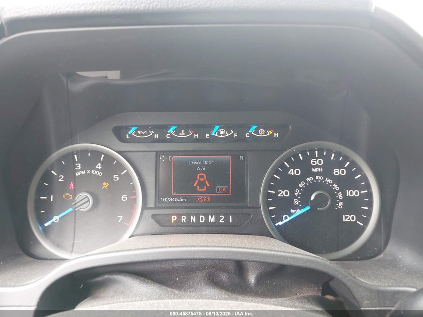 2017 FORD F-150 PICKUP 2.7L V-6 DI, DOHC, VVT, TURBO, 325HP