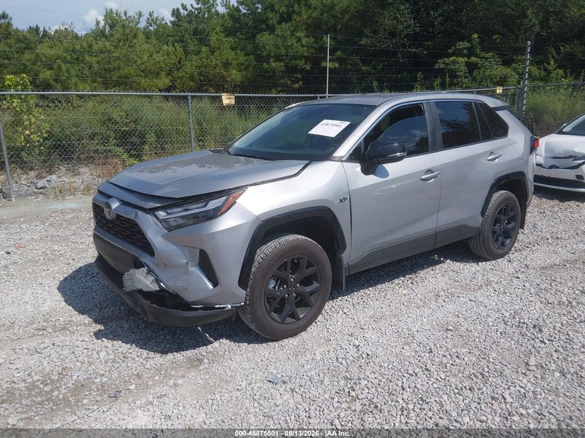 Vin: 2t3k1rfv6sc359673, lot: 46374496, toyota rav4 le 20252