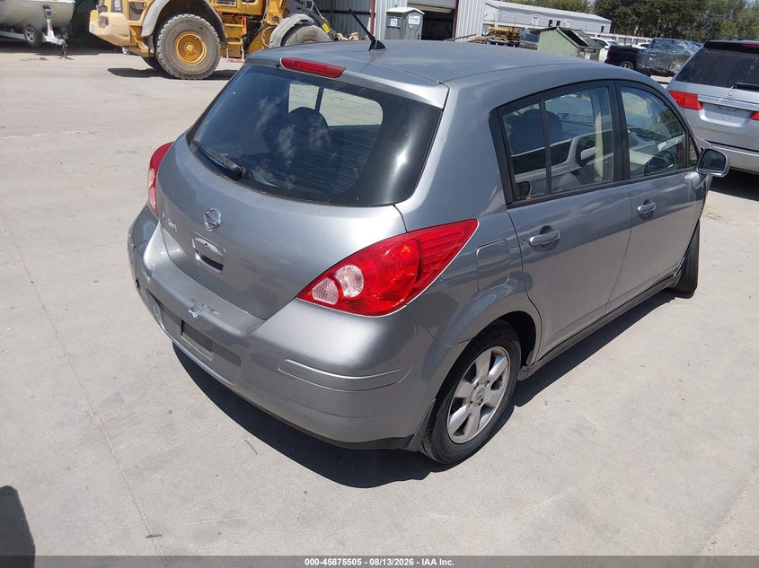 NISSAN VERSA 2007 VIN 3N1BC13E47L362202