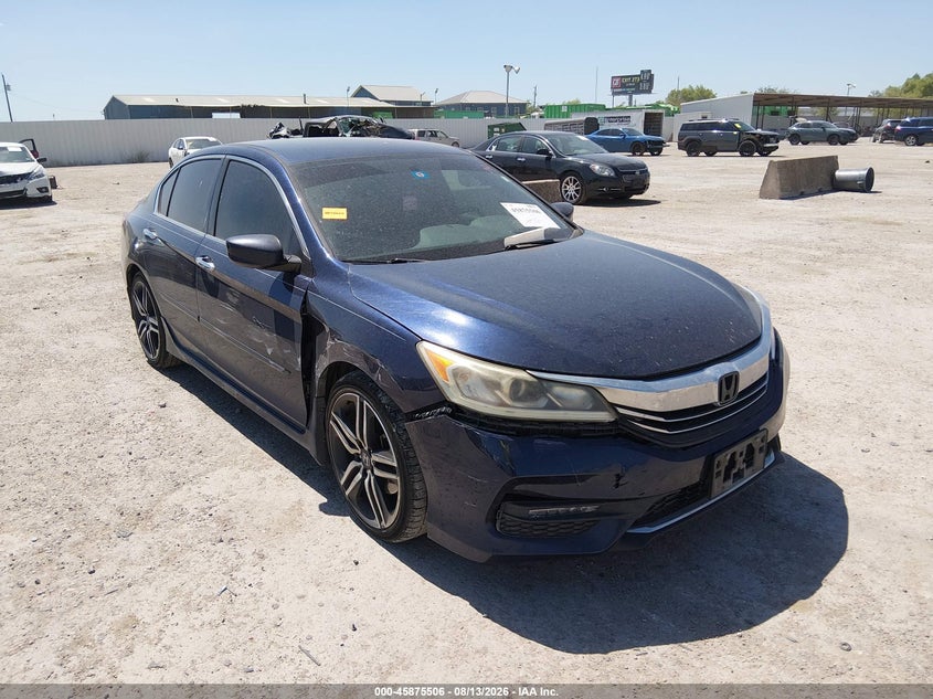Vin: 1hgcr2f54ga231023, lot: 46374502, honda accord sport 20161