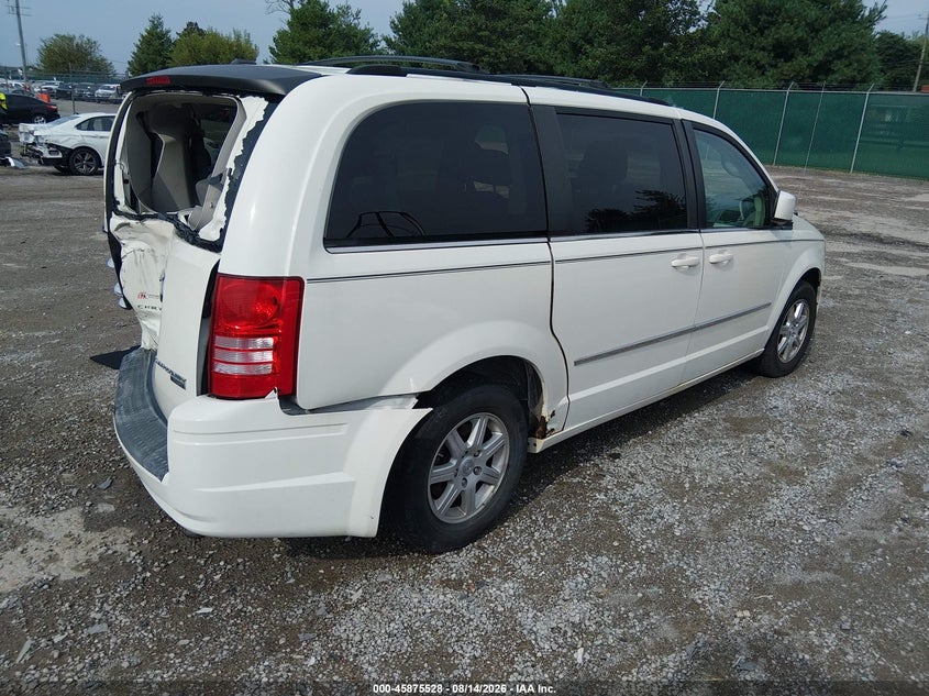 Vin: 2a4rr5d13ar413416, lot: 46374524, chrysler town & country touring 20104