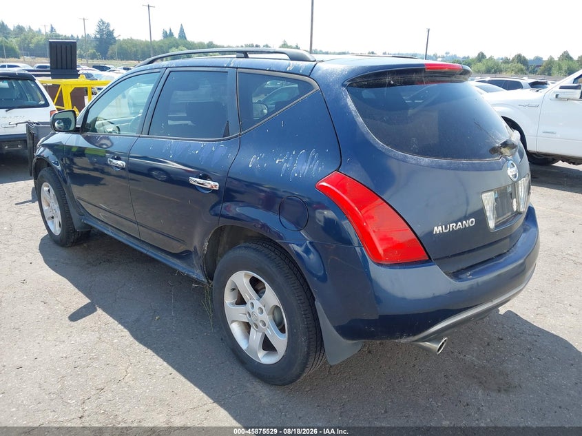 2004 NISSAN MURANO auction photo 3