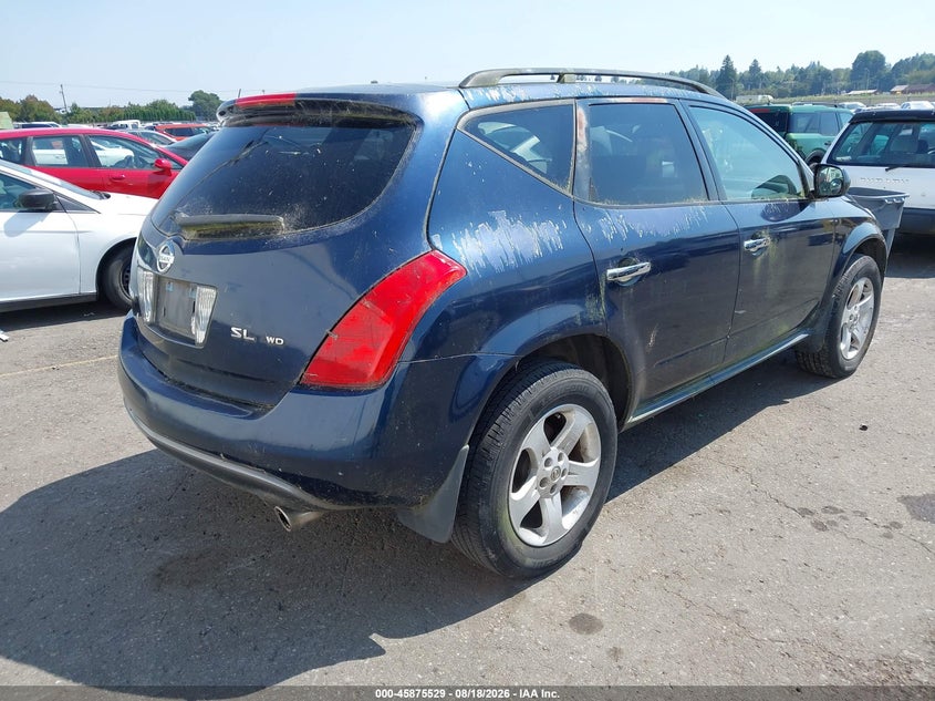 2004 NISSAN MURANO auction photo 4