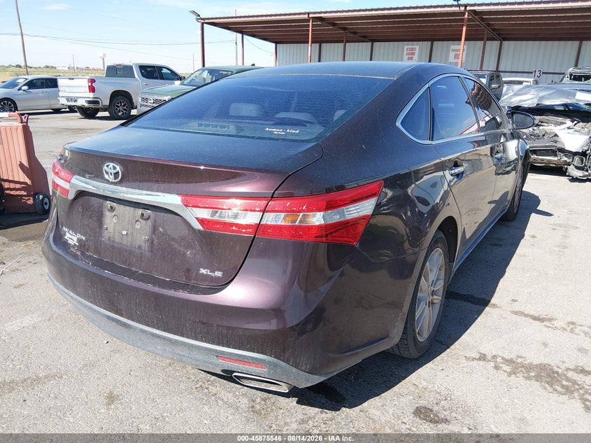 2013 TOYOTA AVALON — zdjęcie 4