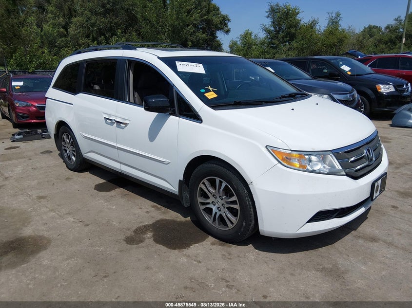 Vin: 5fnrl5h6xbb030843, lot: 46374545, honda odyssey ex-l 2011 img_1