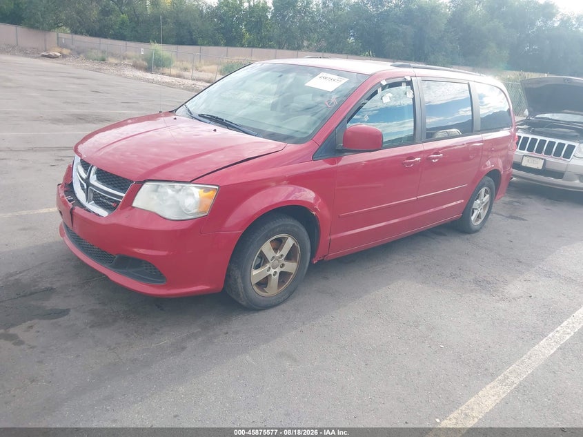 2012 Dodge Caravan, Normal Wear & Tear, IAAI, VIN 2C4RDGCGXCR156795 — photo 2