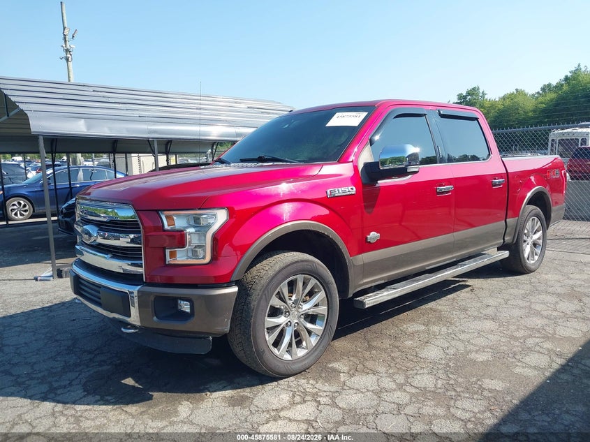 2016 Ford F-150, Пресная вода, IAAI, VIN 1FTEW1EF1GFC63984 — фото 2